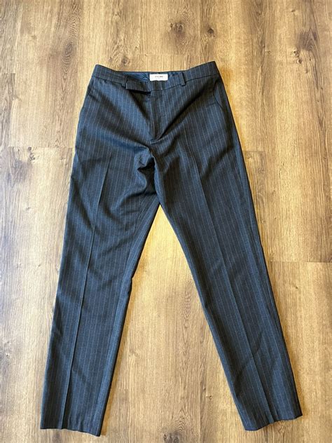 celine pinstripe pants|Celine pants sale.